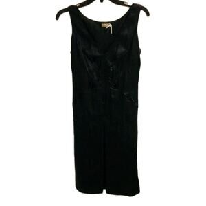 Max Studio Special Edition Dress, Women's size 4, Black,Silk, Sleeveless, EUC